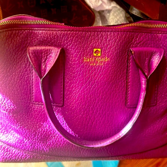 Beautiful Kate Spade purple Crossbody or handbag retail 698
